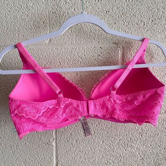 Victoria’s Secret Dream Angels Wicked Wireless Push-up Bra Size 36D Lace - Picture 4 of 5